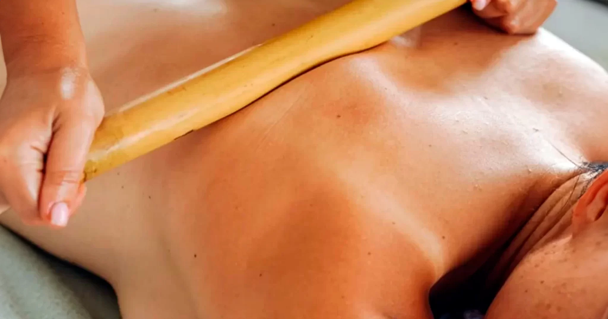 Massagem Bambuterapia
